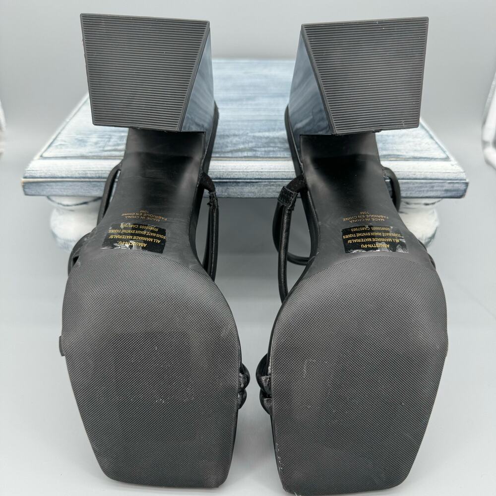 NEW Abound Women’s Austyn Strappy Sandals Black Size 10M - Picture 8 of 10